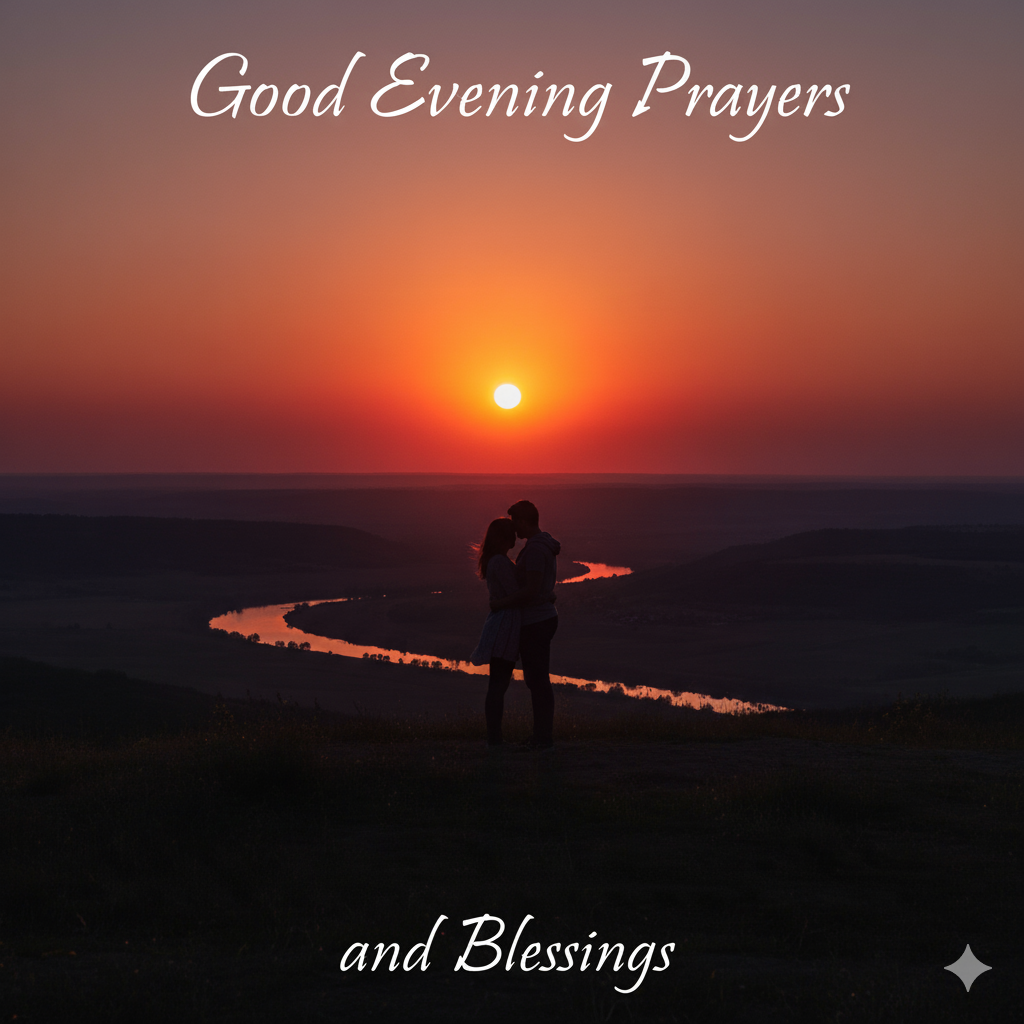Good Evening Prayers and Blessings image