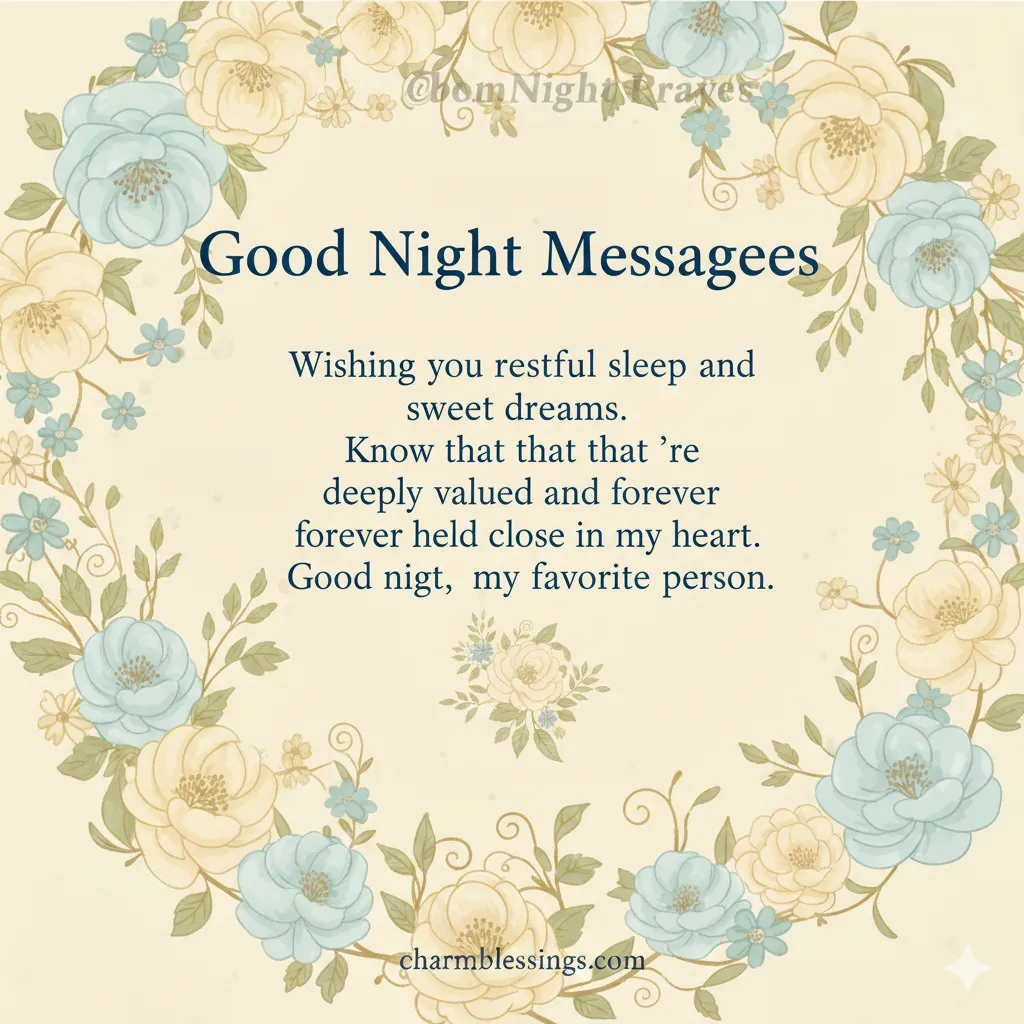 Good Night Messages image