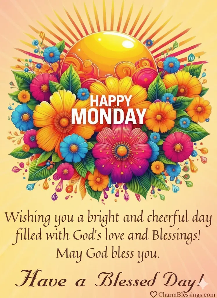Happy Monday Prayers and Blessings