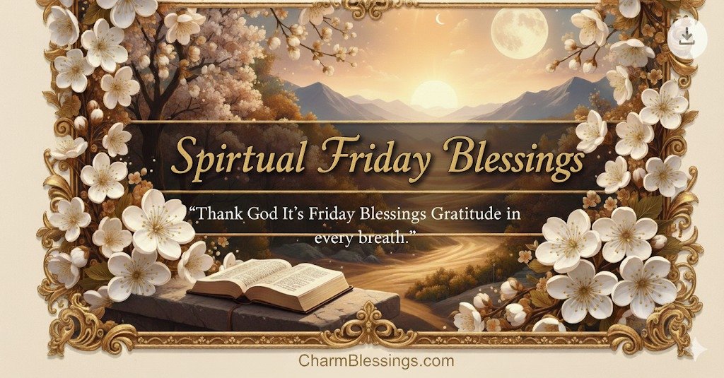 Spiritual Friday Blessings images