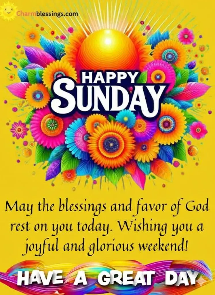 Beautiful Sunday Blessings and Messages