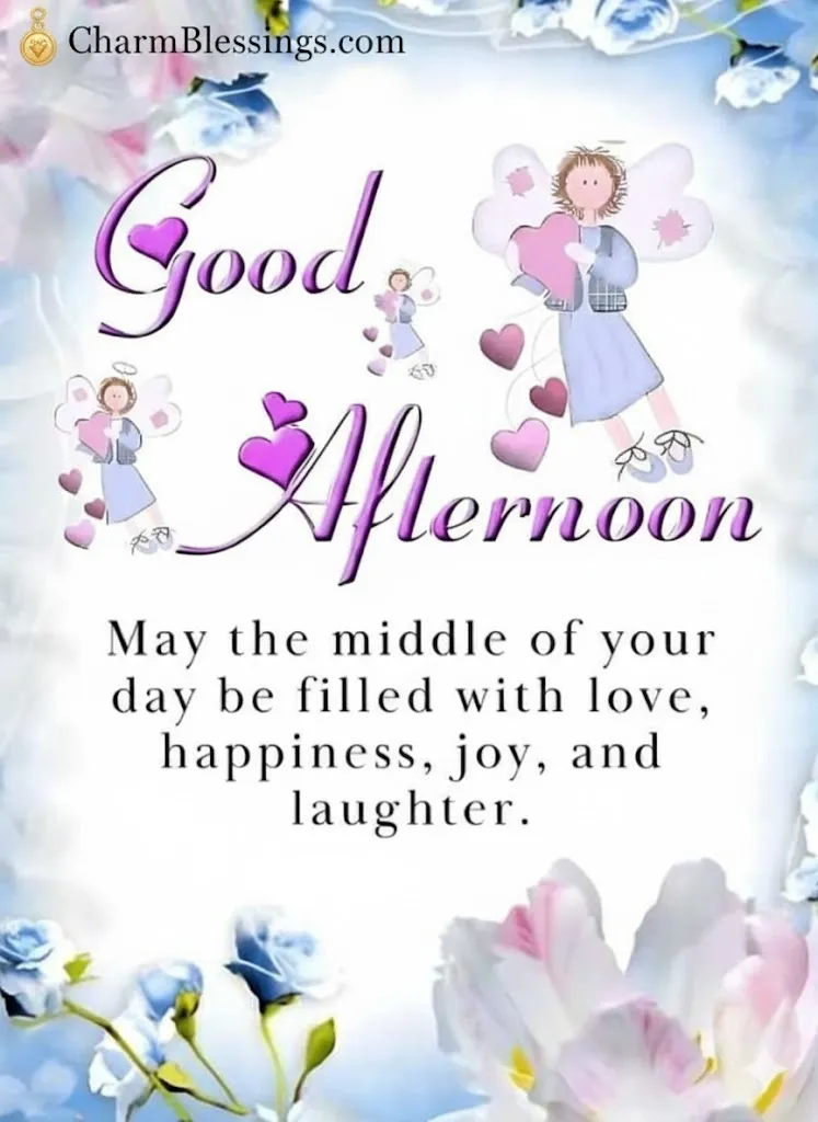 Good Afternoon Blessings for the Middle of the Day image