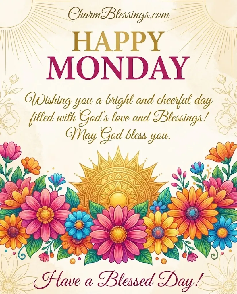 Happy Monday Blessings