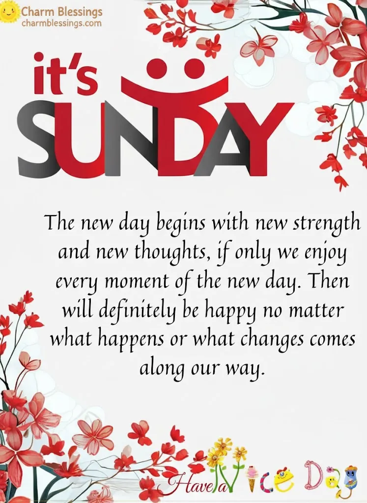 Sunday Blessings Quotes and Sayings