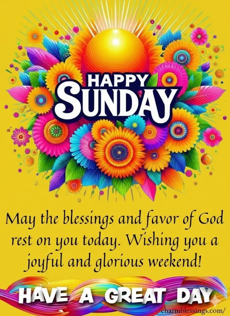 Beautiful Sunday Blessings and Messages