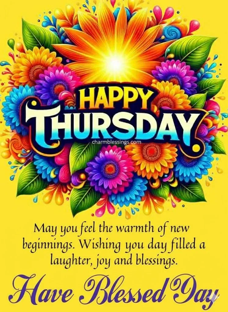 Happy Thursday Blessings