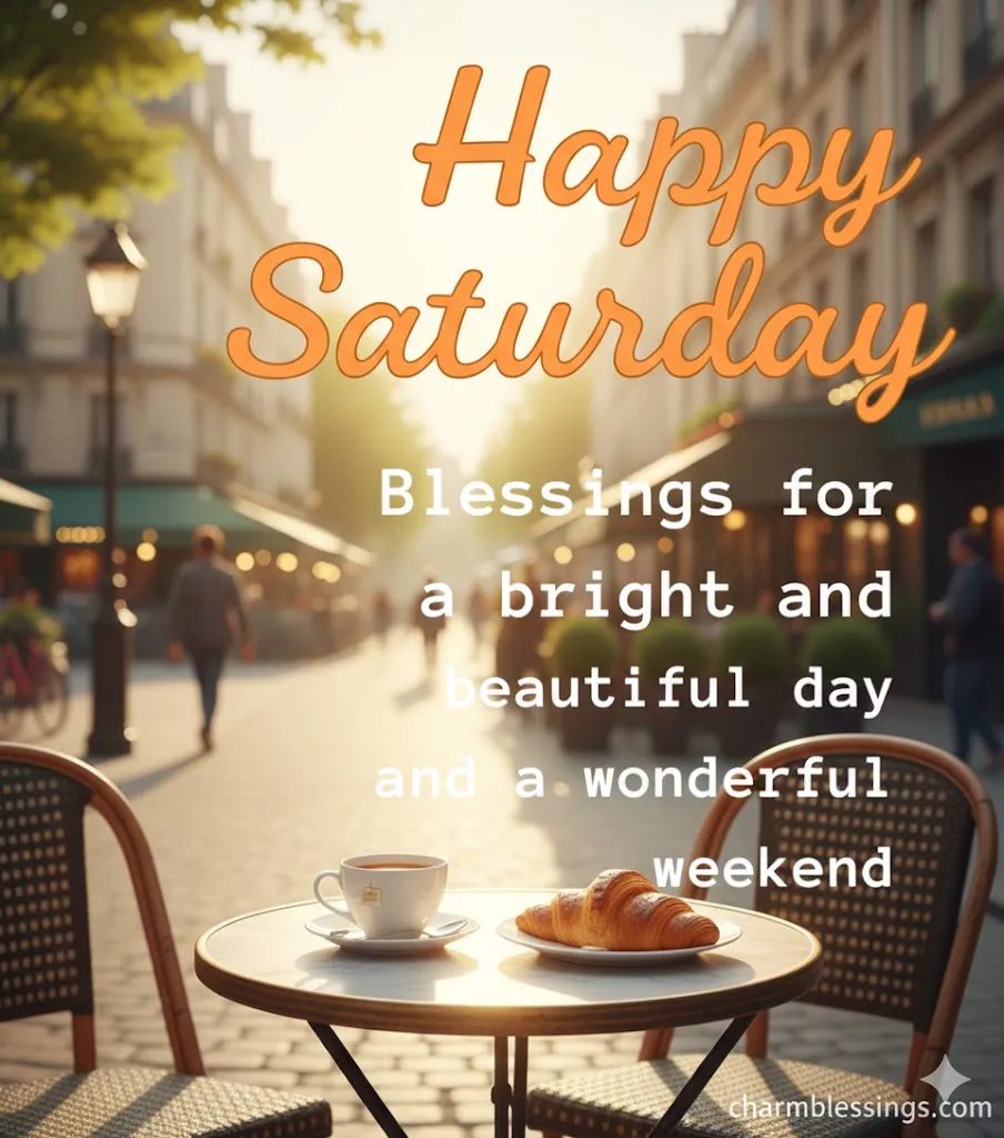 Inspirational Saturday Blessings for Hope and Motivation