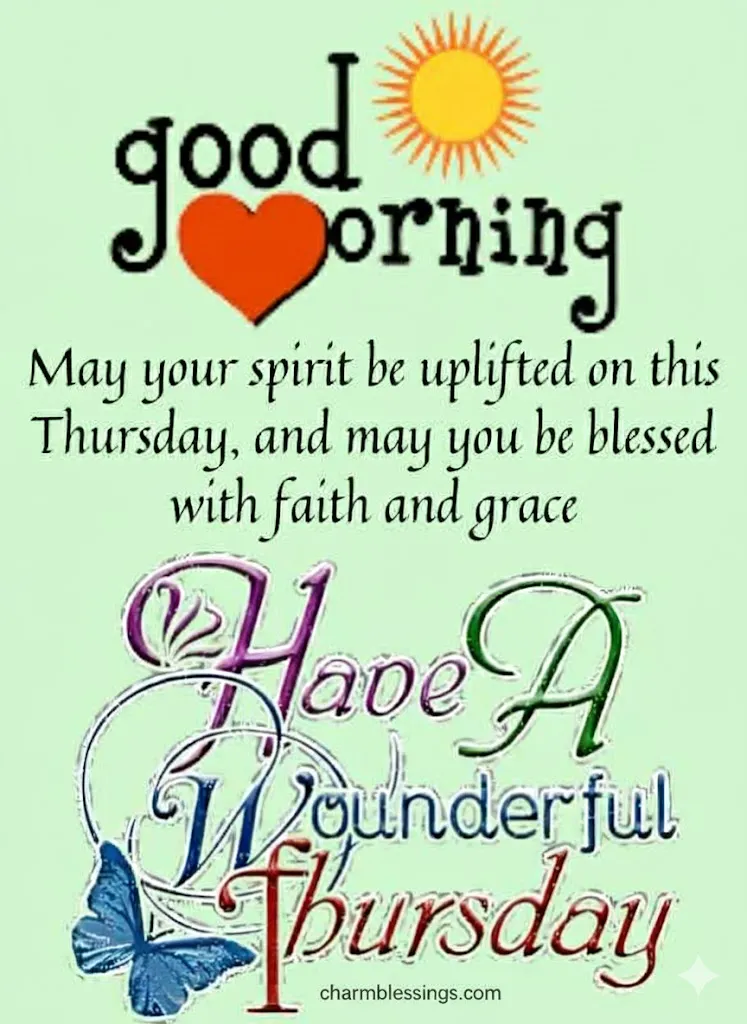 Inspirational Thursday Blessings