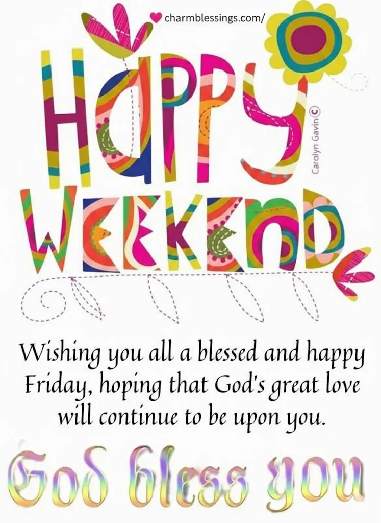 Positive Spiritual Friday Blessings