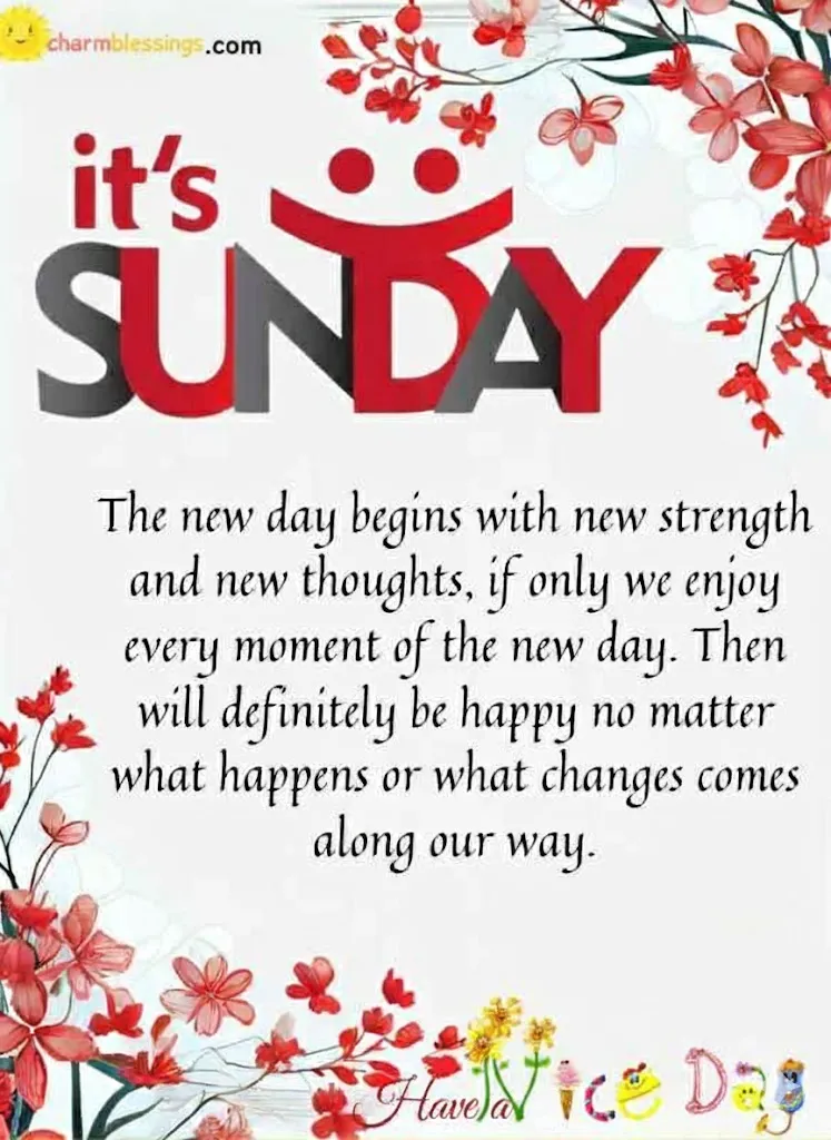 Sunday Blessings Quotes and Saying