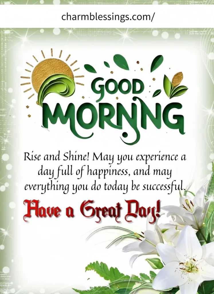 Thursday Morning Blessings