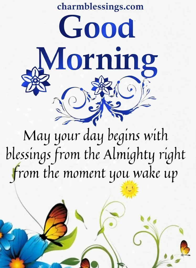good morning blessigs