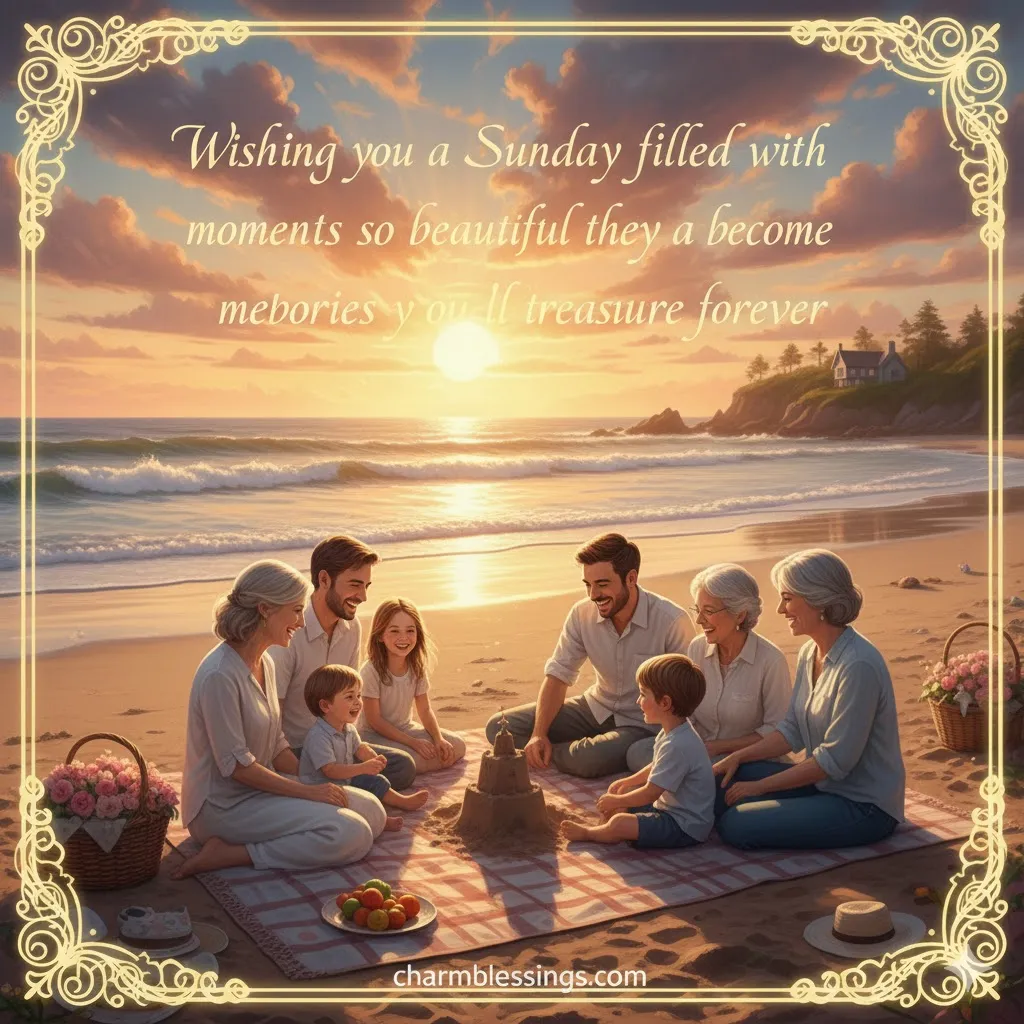 Sunday blessings charmblessings wishing image