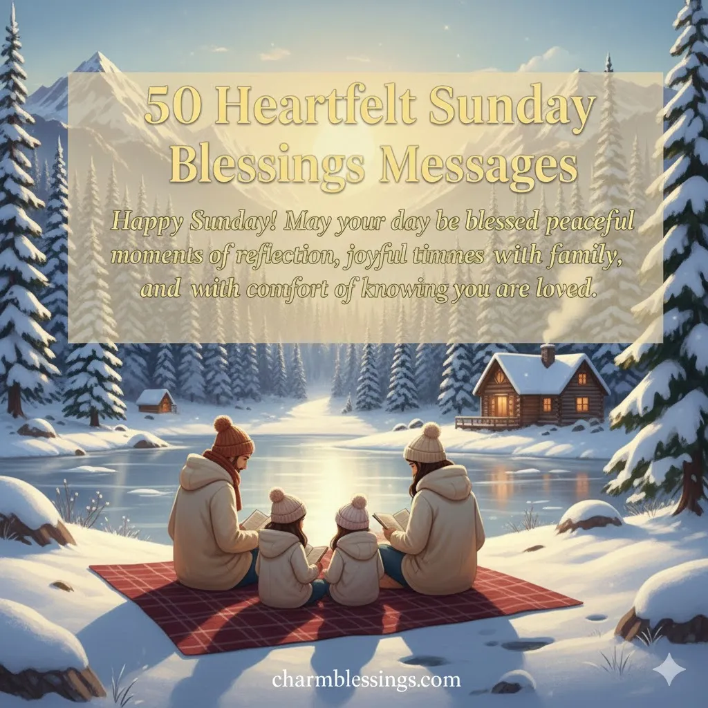 sunday blessing message charmblessings image