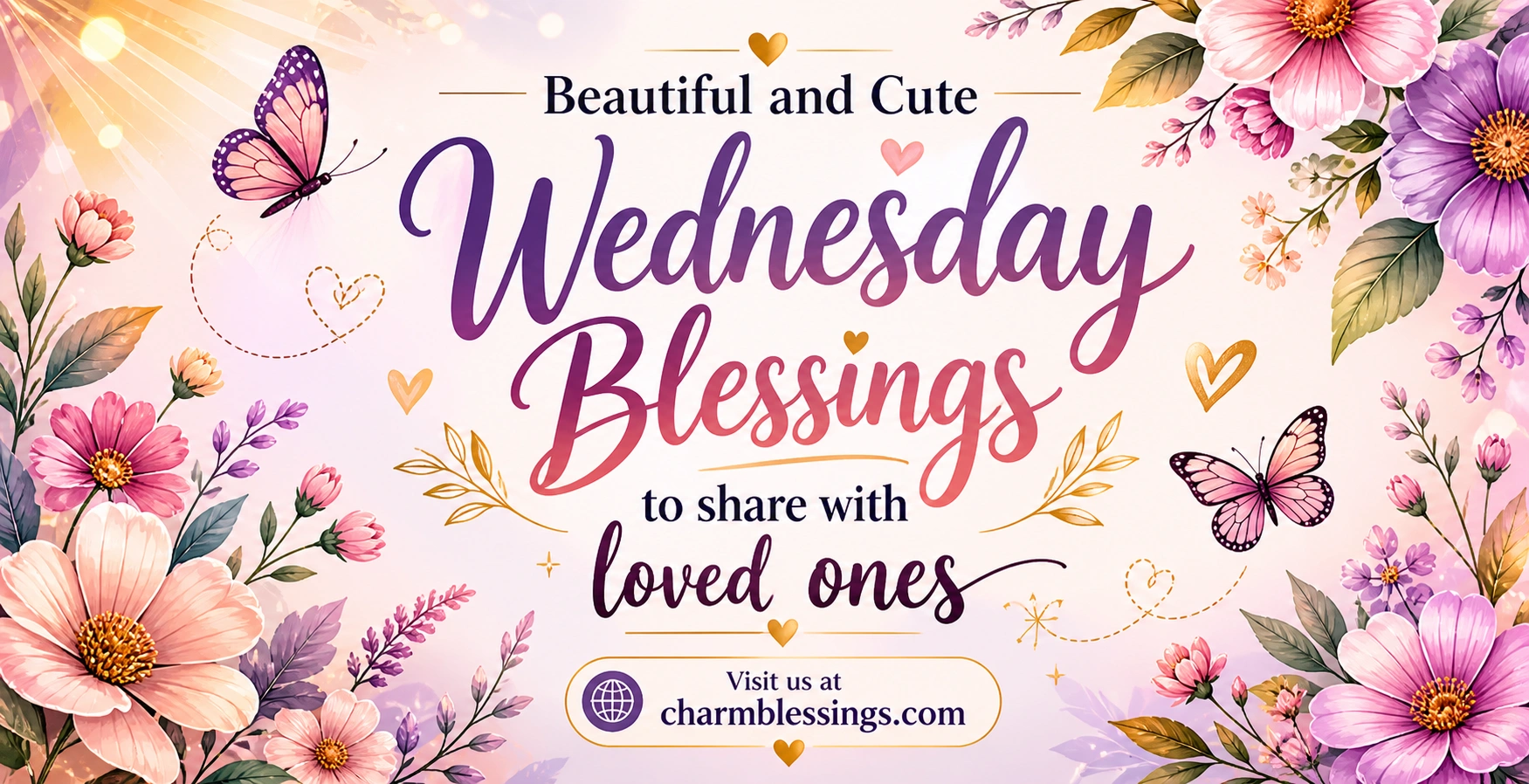 Beautiful and Cute Wednesday Blessings to Share with Loved Ones