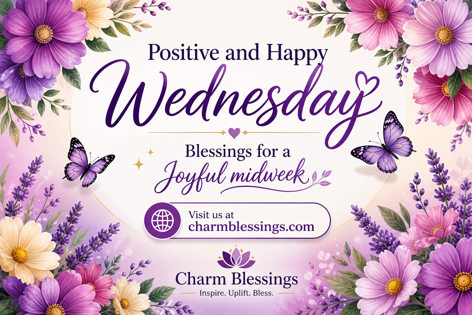 Positive and Happy Wednesday Blessings for a Joyful Midweek