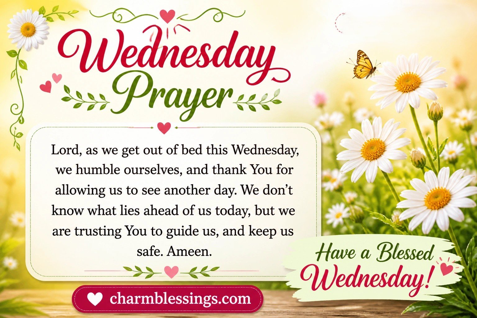wednesday prayers and blessings images charmblessings