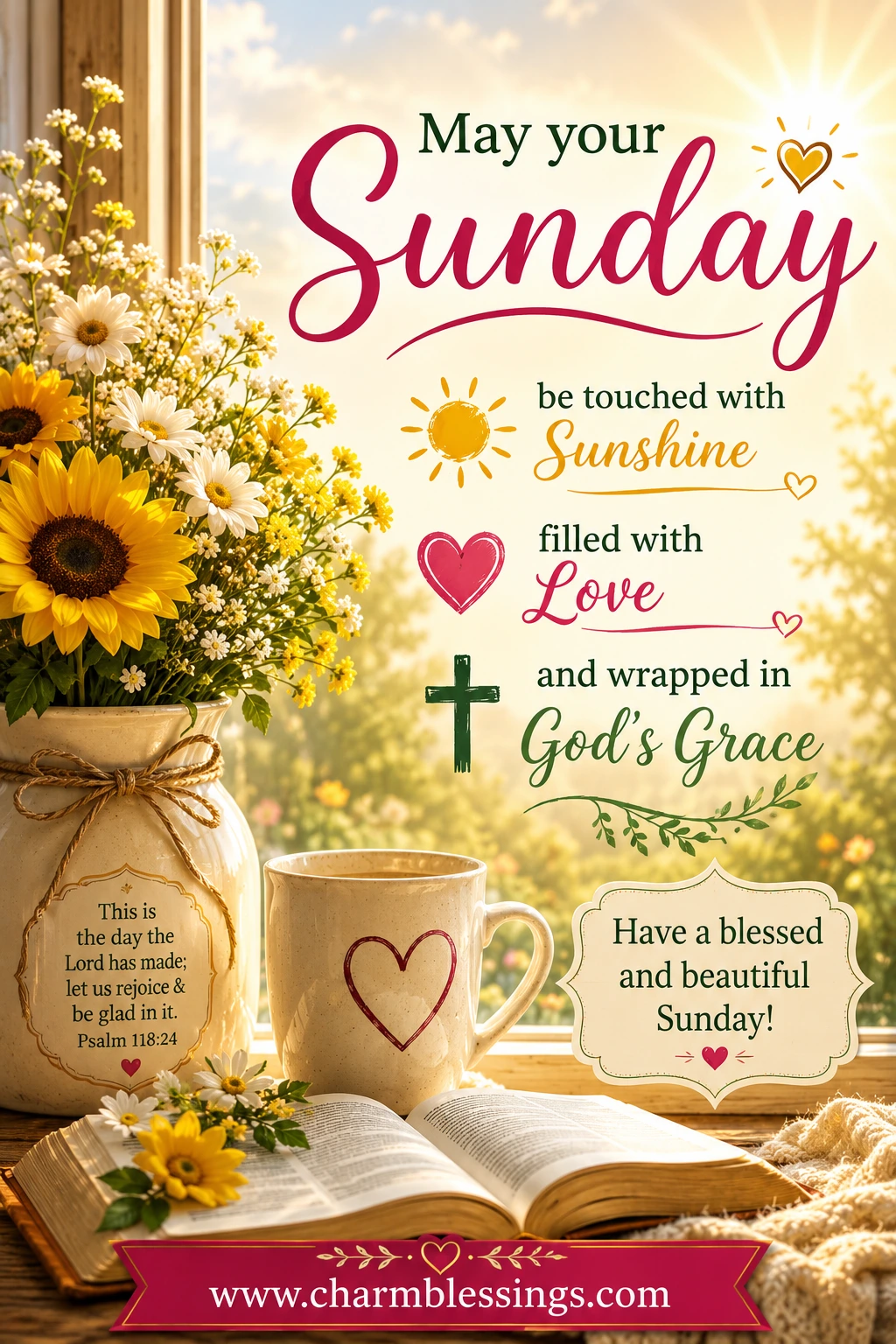 Beautiful Sunday Good Morning Blessing Images