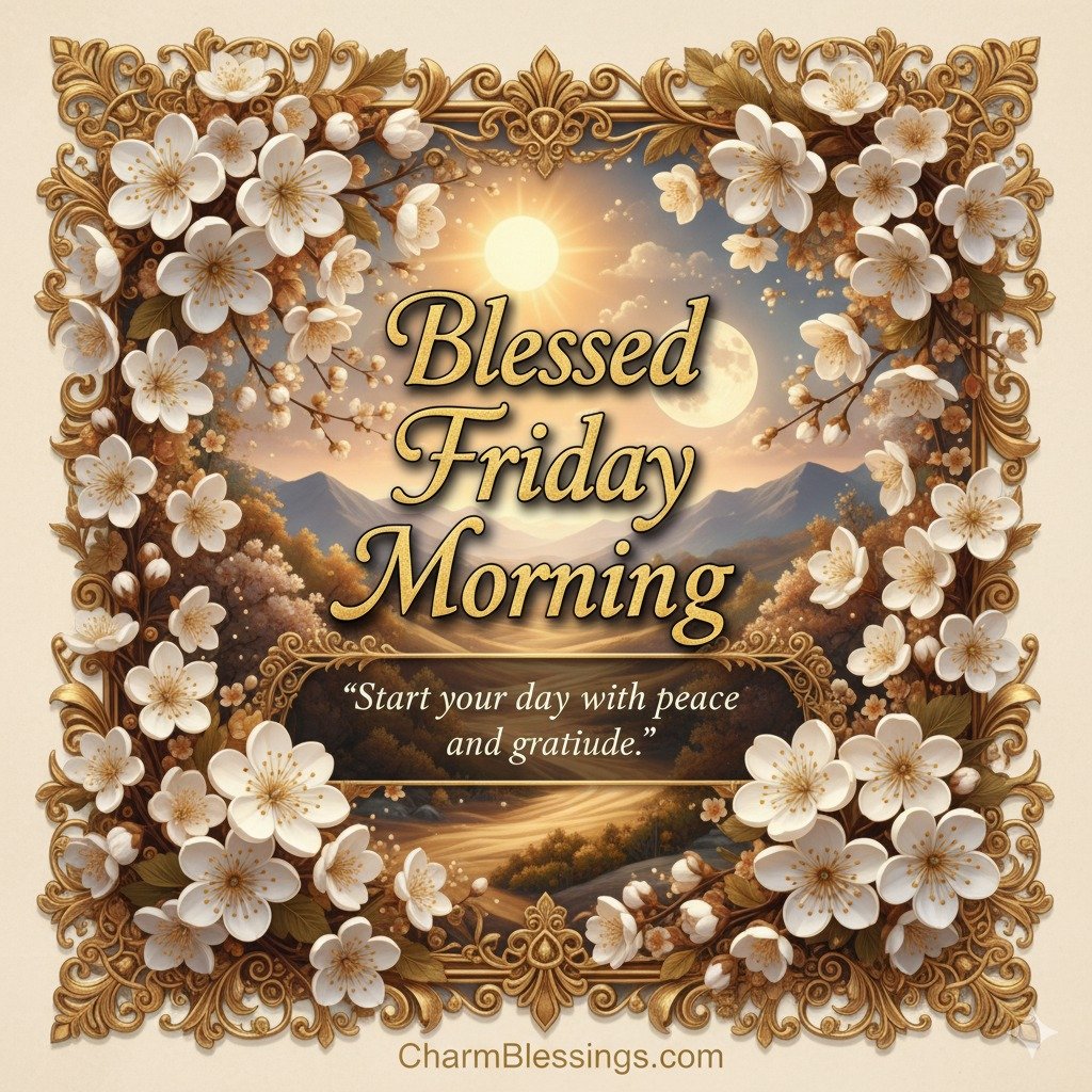 Blessed Friday Morning image