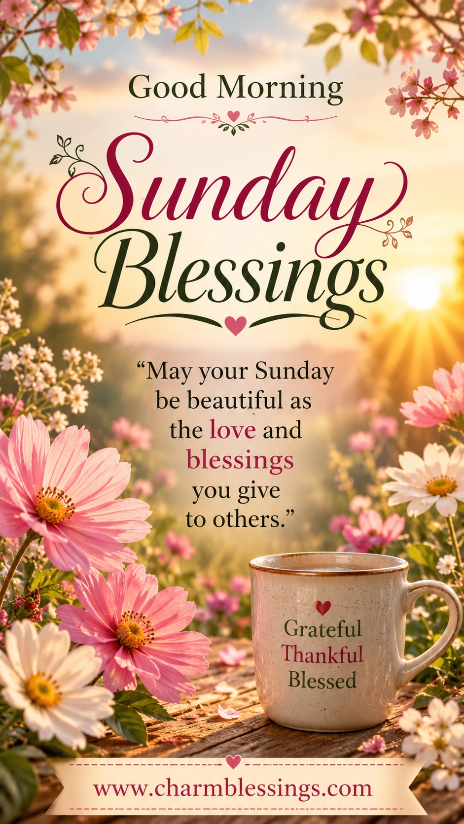 Good Morning Sunday Blessing Images for Friends