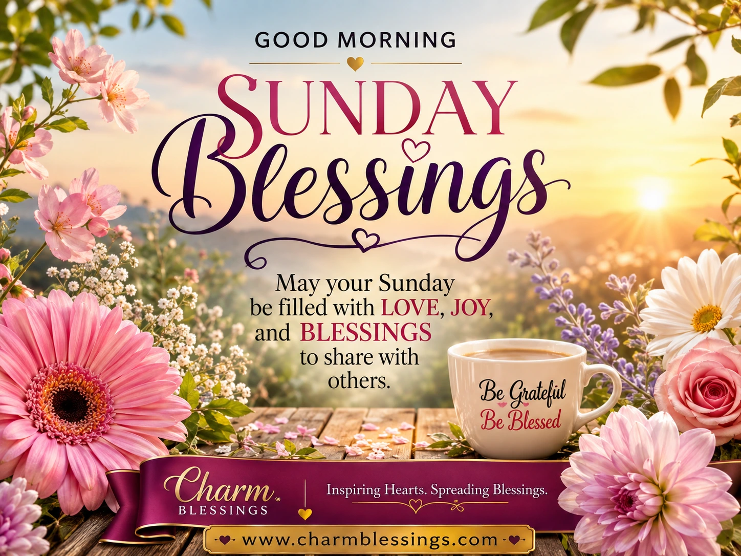 Good Morning Sunday Blessings Images