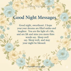 Good Night Messages images