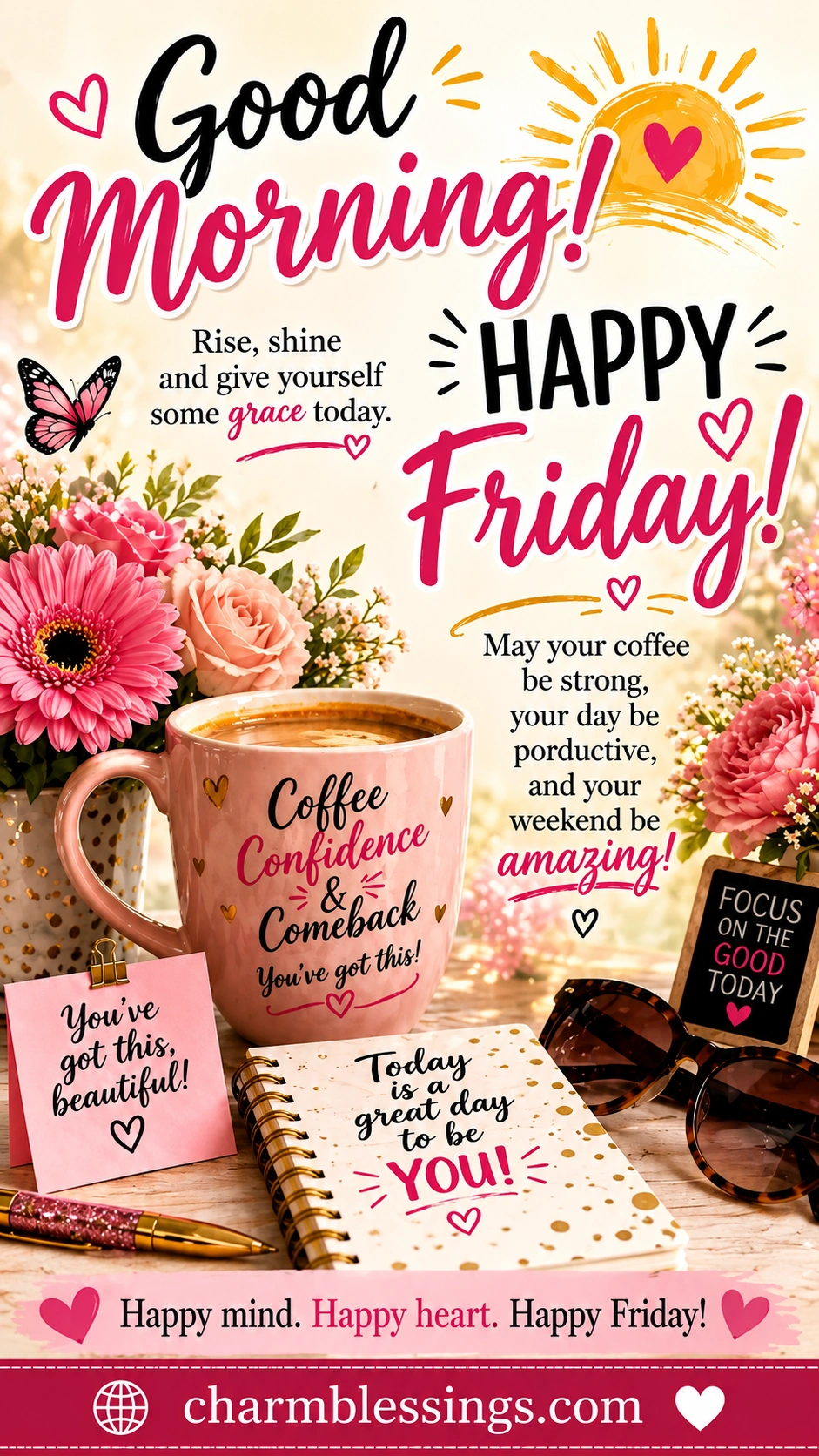 Good Morning Happy friday image