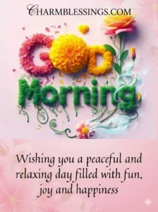 Sunday Morning Blessings to Start Your Day