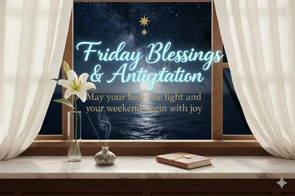 130+ Friday Blessings for a Happy Weekend – Cute Pics (2025)