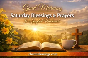 80+ Good Morning Saturday Blessings and Prayers for a Happy Weekend
