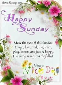 Inspirational Sunday Blessings