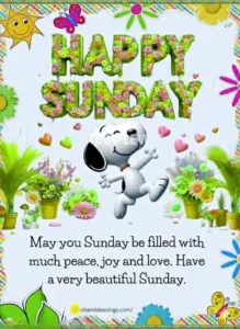 Snoopy Sunday Blessings