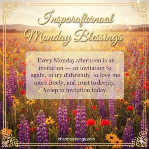 inspirational monday blessings quotes prayers images charmblessings