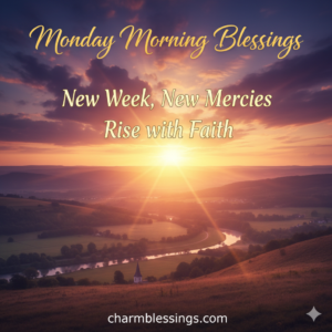 monday morning blessings charmblessings