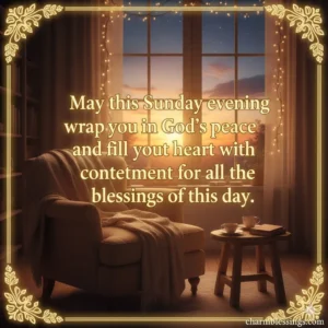sunday evening blessings charmblessings