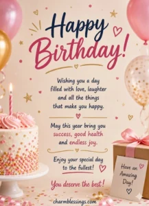Cute Happy Birthday Wishes for Best Friend images