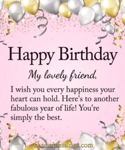 Happy Birthday Wishes for Best Friend image by charmblessings