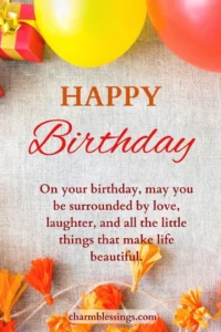 Happy Birthday Wishes for Friend image charmblessings