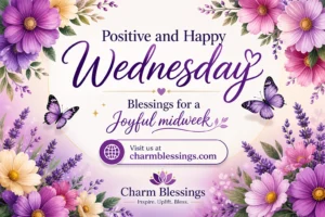Positive and Happy Wednesday Blessings for a Joyful Midweek