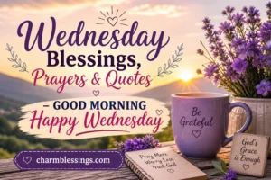 Wednesday Blessings, Prayers & Quotes – Good Morning Happy Wednesday