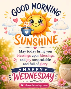 good morning happy wednesday blessings images and quotes