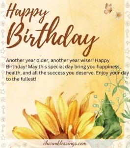 happy birthday wishes by charmbelssings