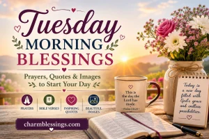 Good Morning Tuesday Blessings and Wishes, Beautiful Tuesday Morning Blessings — Good Morning Wishes, Tuesday Morning Blessing Quotes by charmblessings.com