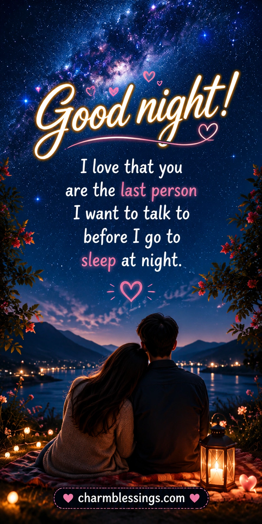 Good Night Messages image by charmblessings