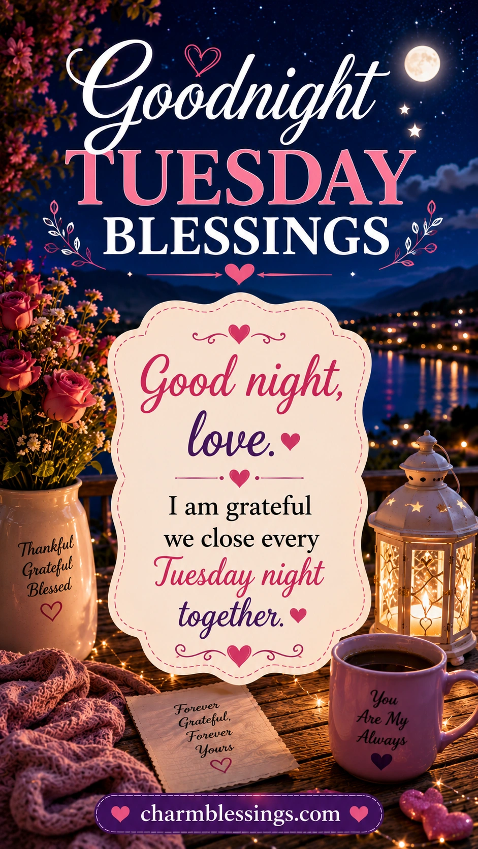 tuesday night prayers — tuesday night prayer image by charmblessings.com