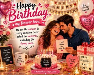 Happy Funny Birthday Wishes for Wife, Soulmate Funny Birthday Wishes,Funny Happy Birthday Wishes for Wife, Funny Birthday Wishes for Wife from Husband by charmblessings, Funny birthday wishes image