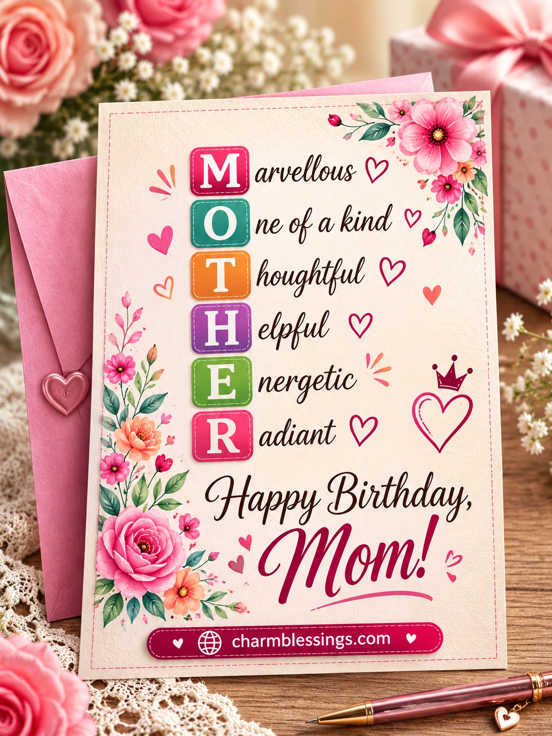 Best Happy Birthday Wish for Mom