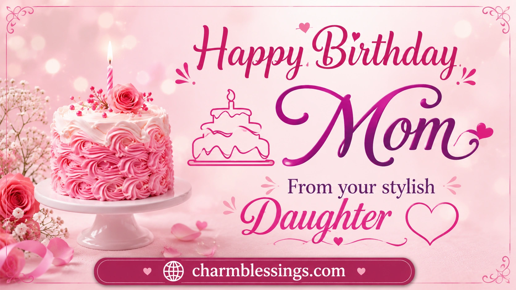Birthday Wishes for Mom from Daughter