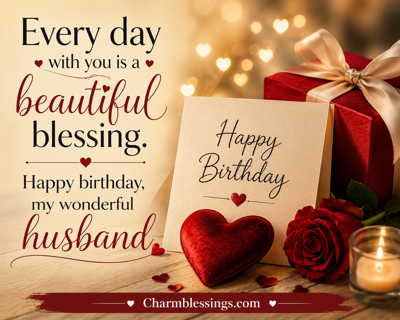 Short Birthday Wishes for Husband