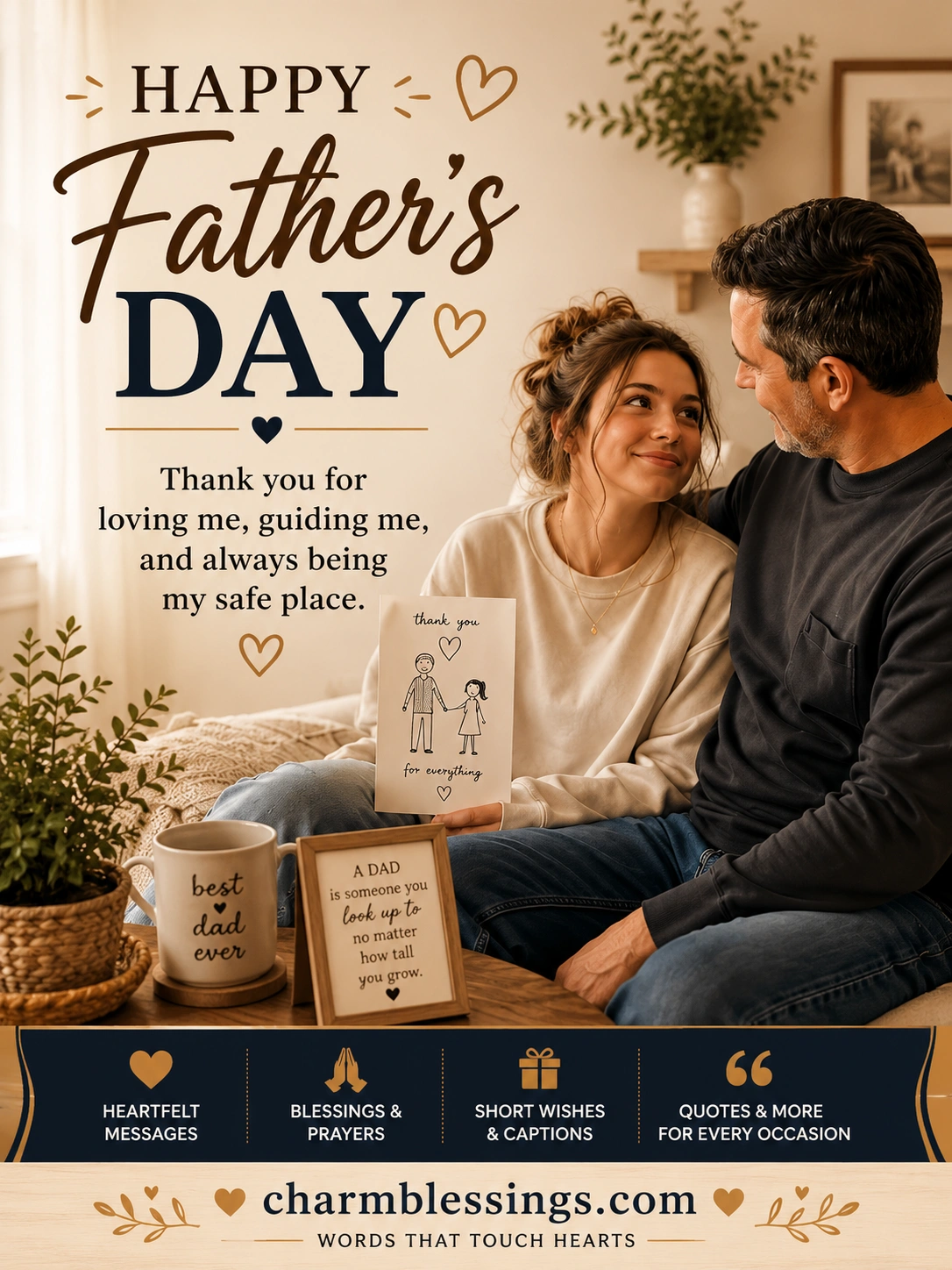 happy father day by charmblessings